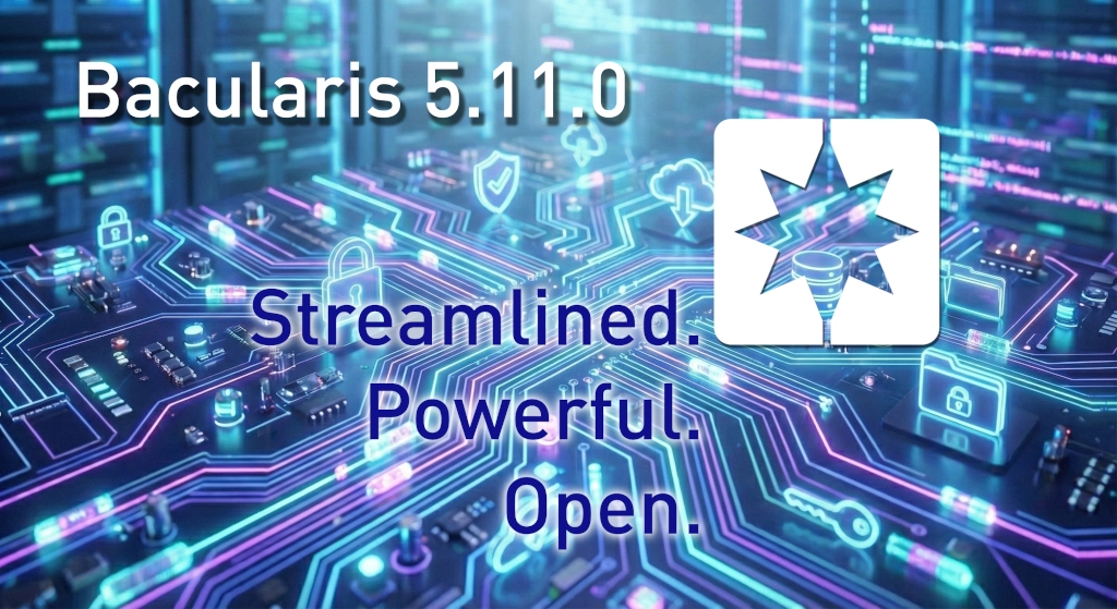 <p>We have successfully released a new version of Bacularis. Read what's new.</p>