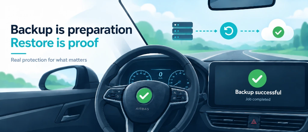 <p>A successful backup gives you confidence that your data has been saved, but it does not answer the most important question: can that data actually be restored when you need it? In this article, we explain why backup success is only part of data protection and how Restore Verification helps validate the recovery process.</p>