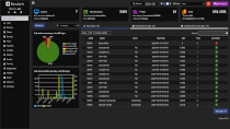 Main dashboard - dark theme