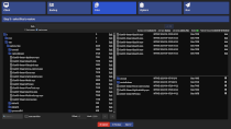 Restore wizard - dark theme
