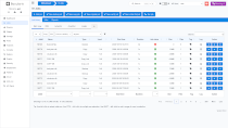 Job history list - light theme