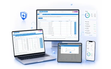Responsive Bacularis interface on different devices